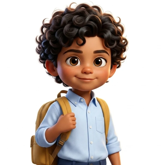 Generated animated likeness of Aiden